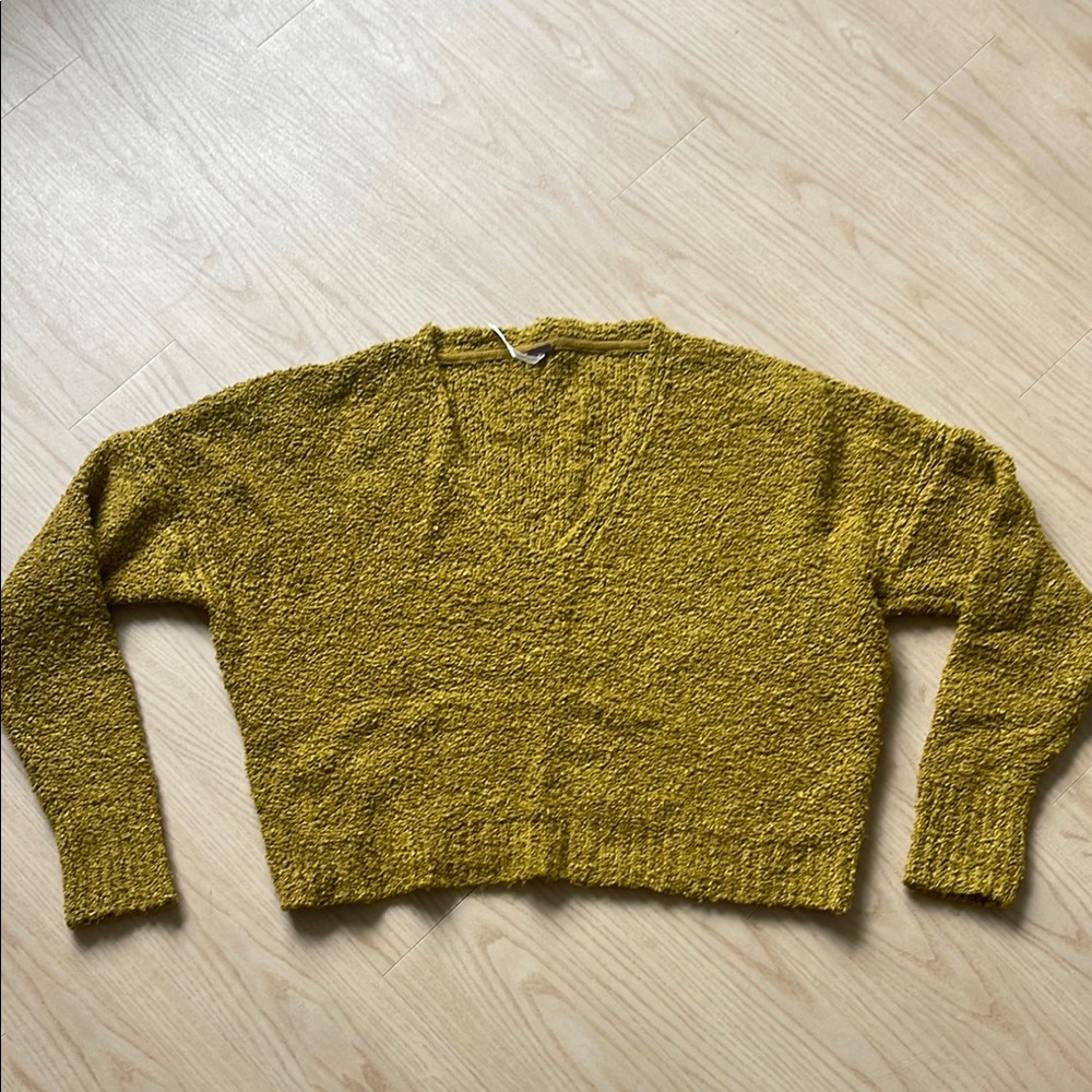 Cozy Mustard Sweater